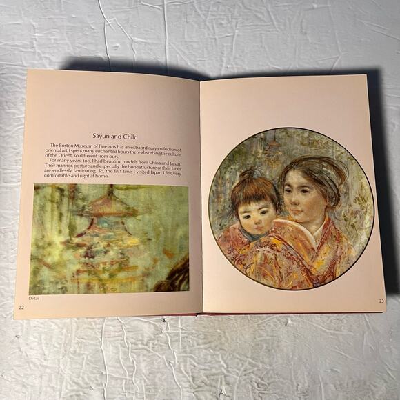 Hibel on Porcelain By Theodore Plotkin by JAR Publications, 1977 Special Edition - Picture 7 of 8